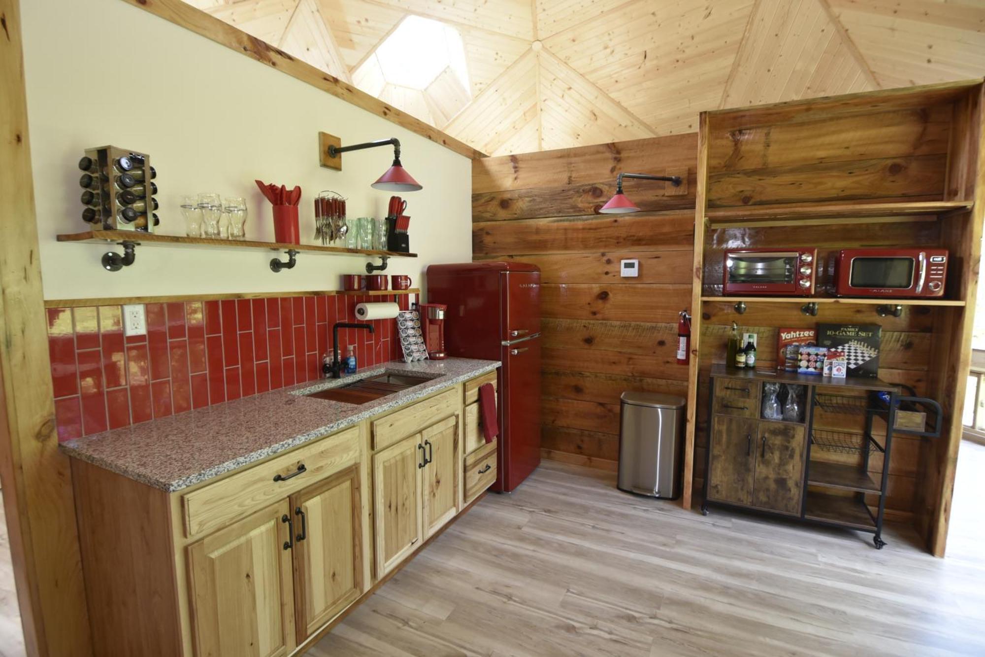 Natahala Glamping Red Dome #23 Villa Topton ภายนอก รูปภาพ