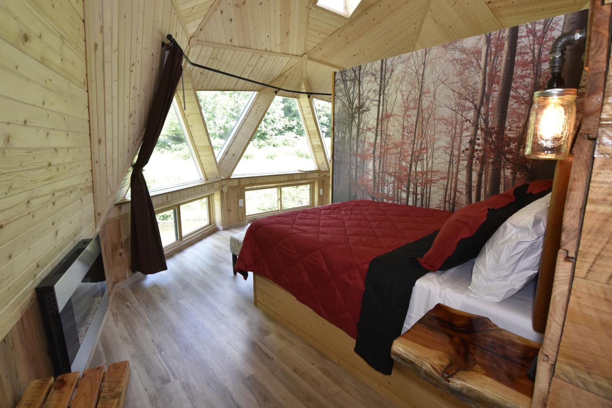 Natahala Glamping Red Dome #23 Villa Topton ภายนอก รูปภาพ