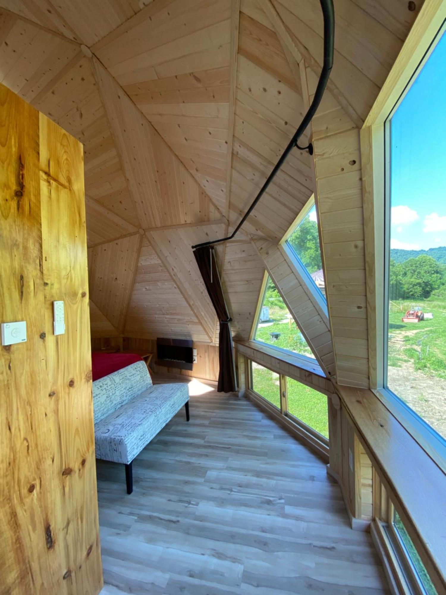Natahala Glamping Red Dome #23 Villa Topton ภายนอก รูปภาพ