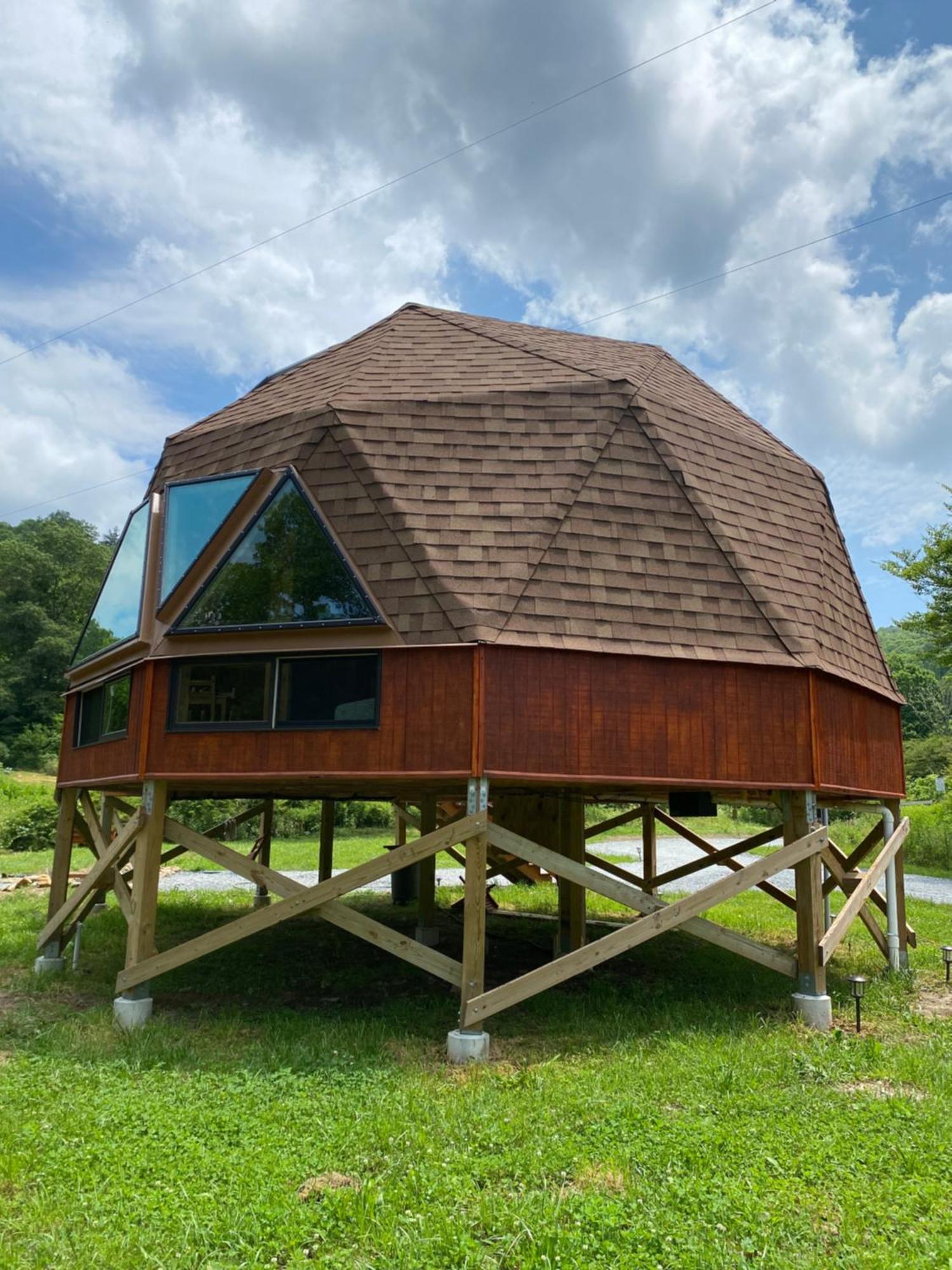 Natahala Glamping Red Dome #23 Villa Topton ภายนอก รูปภาพ