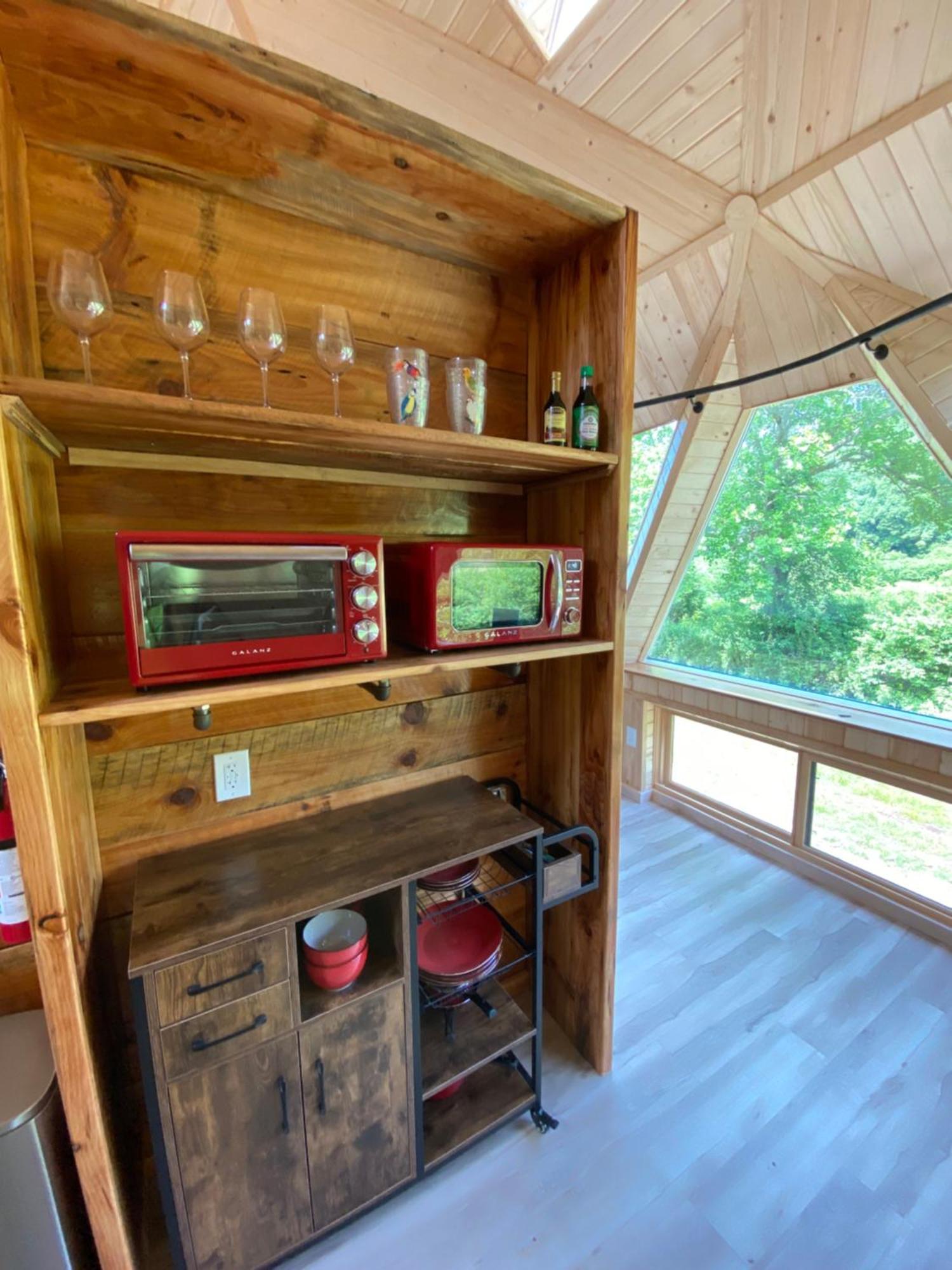 Natahala Glamping Red Dome #23 Villa Topton ภายนอก รูปภาพ